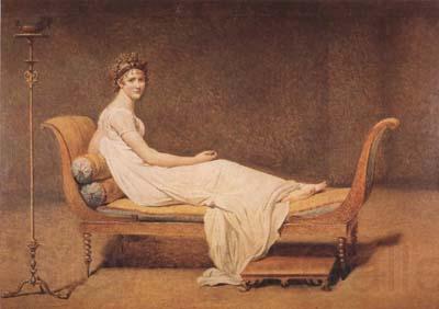 Jacques-Louis David Madme Recamier (mk08) Norge oil painting art